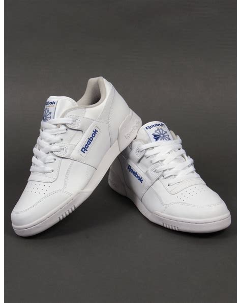 White Workout Shoes 